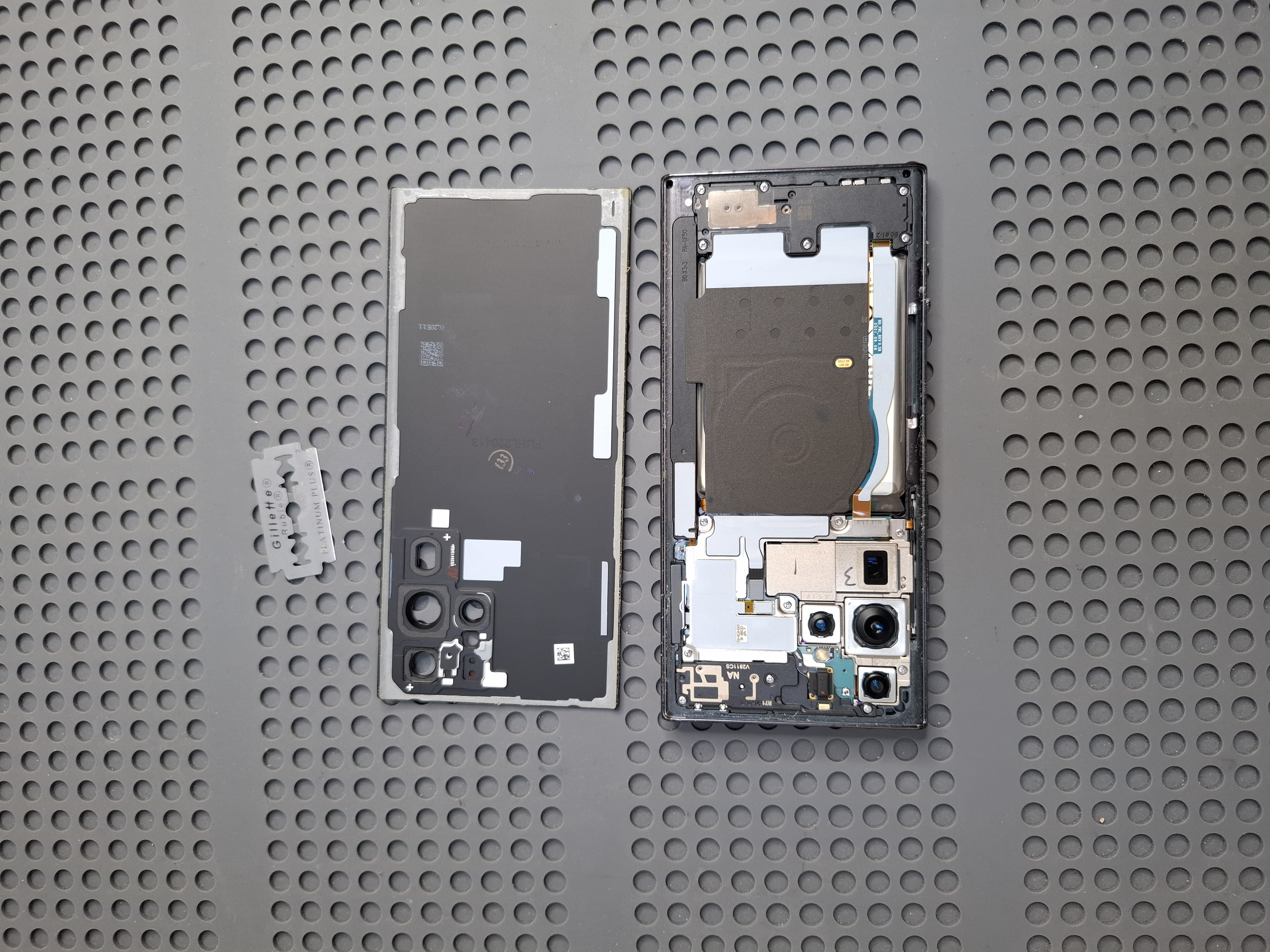 Samsung Galaxy открытый корпус